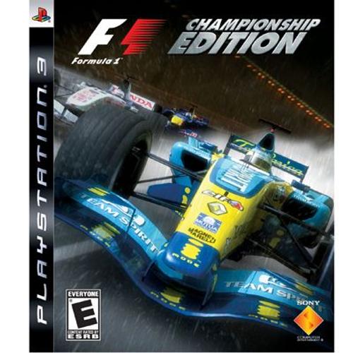 F1 Championship Edition Ps3