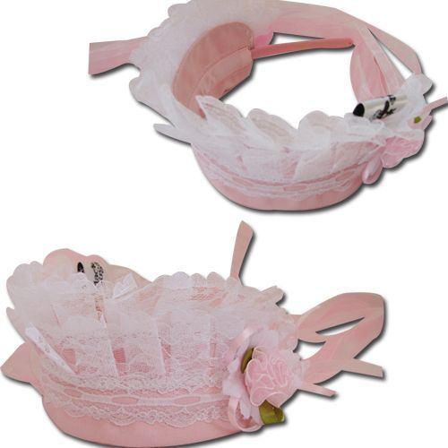 Serre Tete Sert Tete Dentelle Noir Lolita Japonais Costume Soirée Déguisement Cosplay