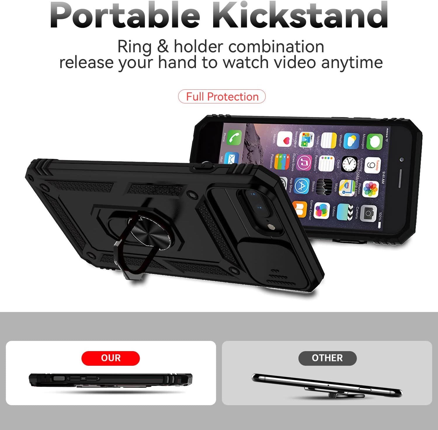 Coque Compatible Avec Iphone 7 Plus/8 Plus/Iphone 6s Plus/6 ... - 6