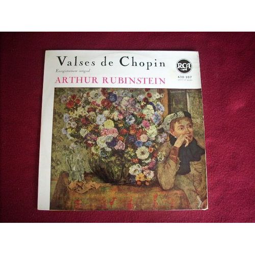 Rubinstein . Valses De Chopin Enreg. Integral