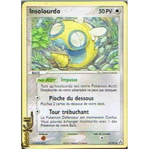Insolourdo - Pokemon - Ex Créateurs 31 - U