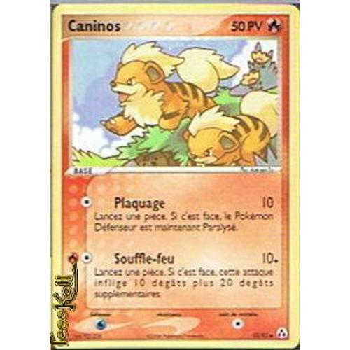 Caninos - Pokemon - Ex Créateurs 55 - C