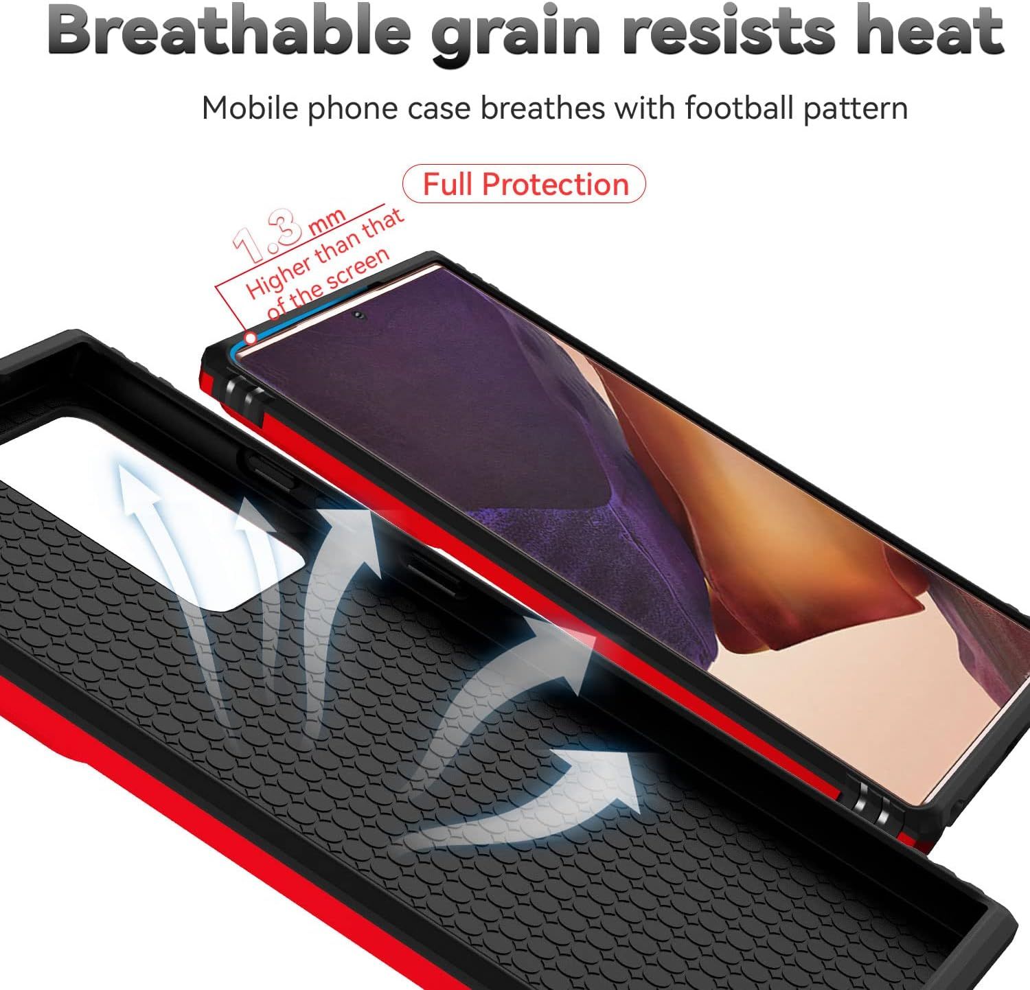 Coque Compatible Avec Samsung Galaxy Note20 Ultra, Etui Avec... - 5