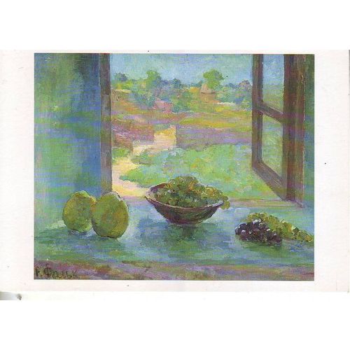Robert Rafaelovich Falk - Nature Morte Avec Pommes Et Raisins