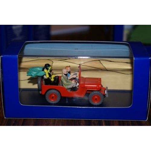 Tintin Jeep Willis Tintin Au Pays De L Or Noir-Atlas