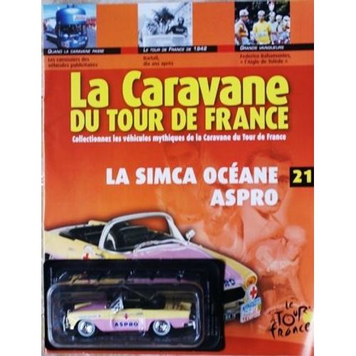 La Caravane Du Tour De France N21 Simca Oceane Aspro-Atlas