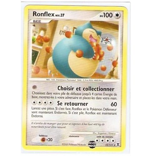 Ronflex Niv 37 "Rivaux Emergeants" 100 Pv 33/111