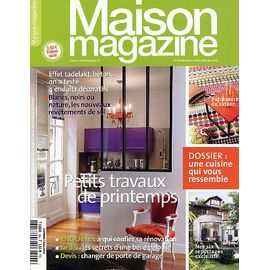 Maison Magazine N°264 Mars/Avril 2009  N° 264 : Petits Travaux De Printemps Et Dossier Suisine