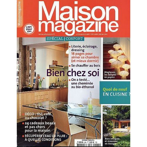 Maison Magazine   N° 268 : Spécial Confort - Bien Chez Soi