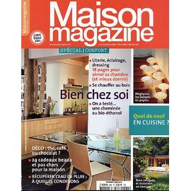Maison Magazine   N° 268 : Spécial Confort - Bien Chez Soi