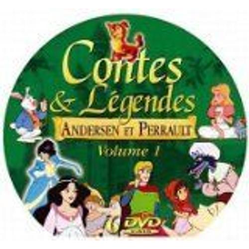 Contes Et Legendes D Andersen Et Perrault Volume 1 - ( Valisette En Metal - 10 Dvd )