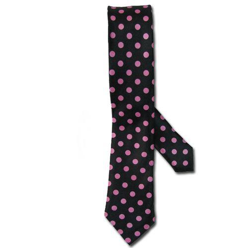 Cravate Noir Fine 140*5cm