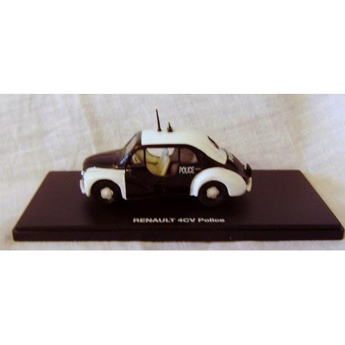 Voiture Miniature Renault 4cv 1/43eme Entre-Deux34-Eligor