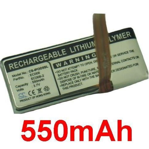 Batterie Pour Apple Ipod 5 Video 30 Go Ipod Classic 60 Go **550mah**