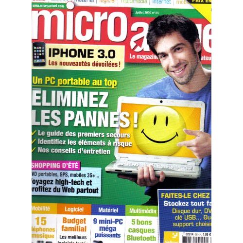Micro Actuel  N° 55 : Eliminez Les Pannes