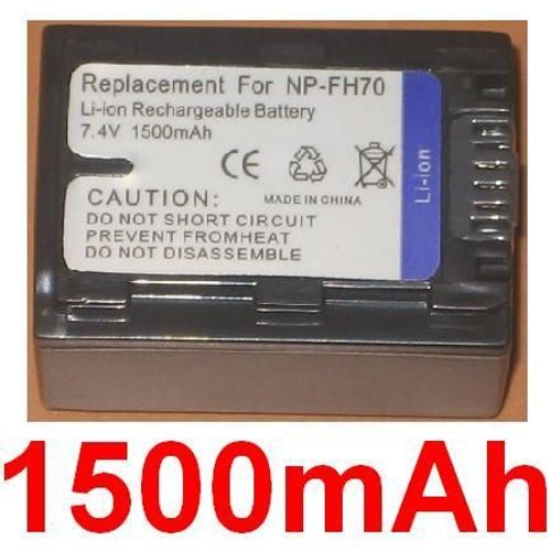 Batterie 1500mAh  Pour SONY NP-FH70 NP-FH50 NP-FH60