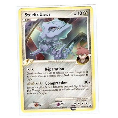Steelix Niv 38 "Rivaux Emergeants" 110 Pv 51/111