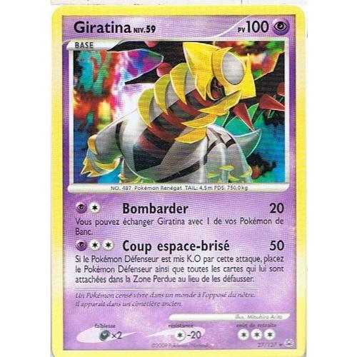 Giratina Niv.59 - Pokemon - Platine 27 - R