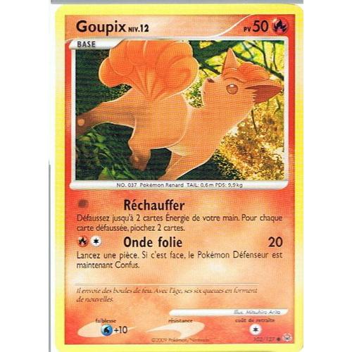 Goupix Niv.12 - Pokemon - Platine 102 - C