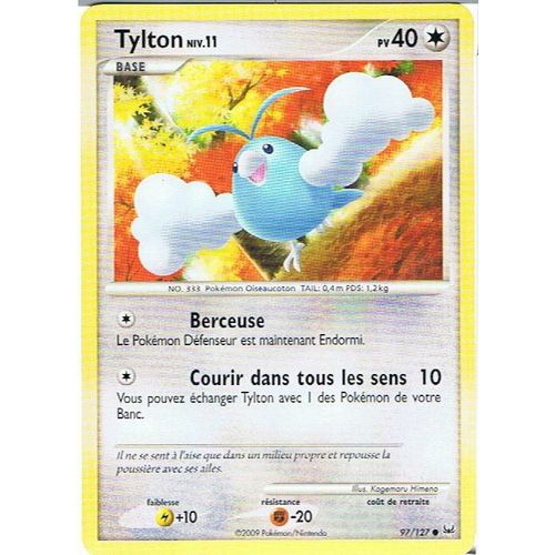 Tylton Niv.11 - Pokemon - Platine 97 - C