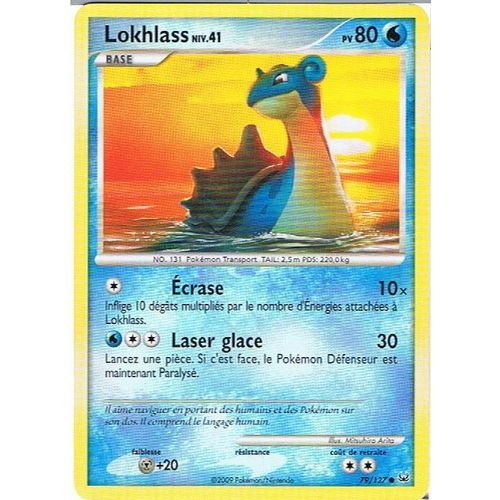 Lokhlass Niv.41 - Pokemon - Platine 79 - C