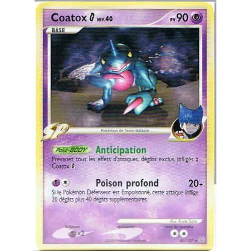 Coatox G Niv.40 - Pokemon - Platine 40 - R