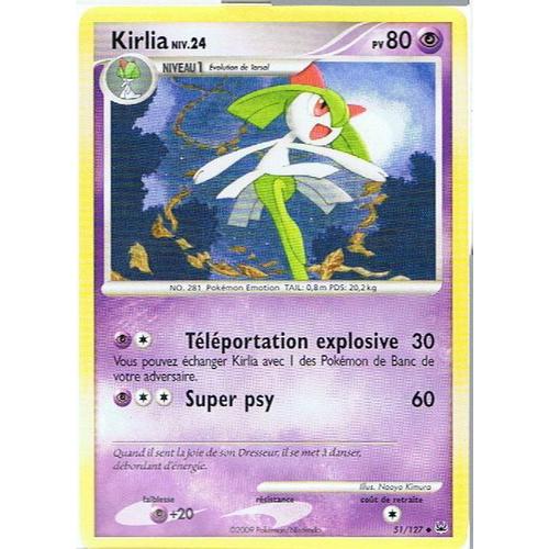 Kirlia Niv.24 - Pokemon - Platine 51 - U