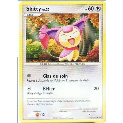 Skitty Niv.20 - Pokemon - Platine 93 - C