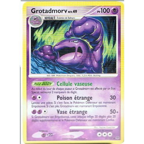 Grotadmorv Niv.49 - Pokemon - Platine 57 - U