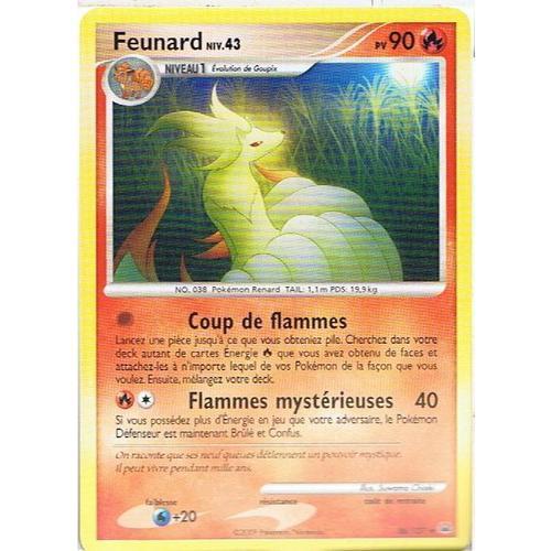 Feunard Niv.43 - Pokemon - Platine 36 - R