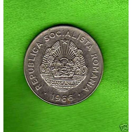25 Bani Roumanie 1966