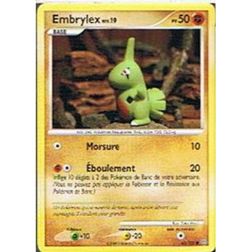 Embrylex - Pokemon - Tempete 63 - C