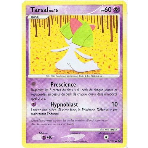 Tarsal Niv.16 - Pokemon - Platine 89 - C