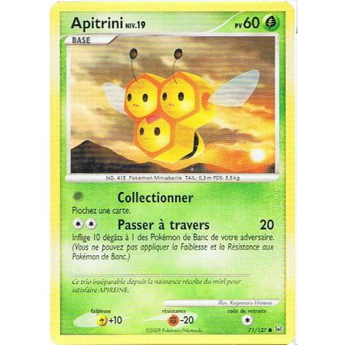 Apitrini Niv.19 - Pokemon - Platine 71 - C