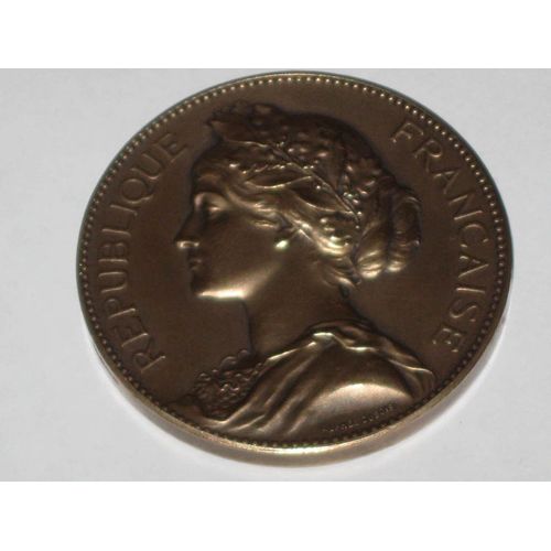 Médaille Bronze École Nationale D'art Décoratif De Limoges Alphée Dubois