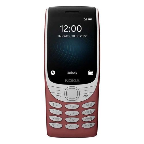 Téléphone Portable Nokia 8210 4G Rouge 48 Mo / 128 Mo