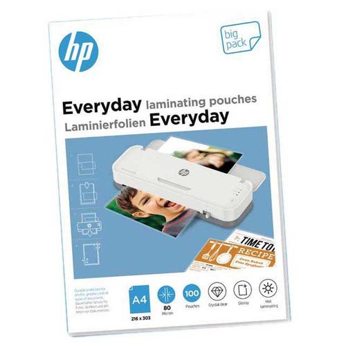 hp feuilles de laminage everyday a4 80 micron 100 unites