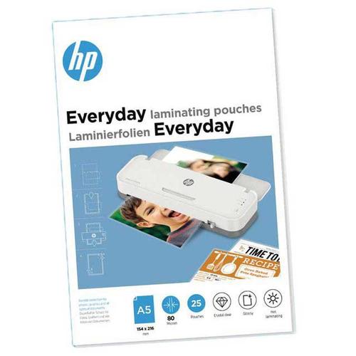 hp feuilles de laminage everyday a5 80 micron 25 unites