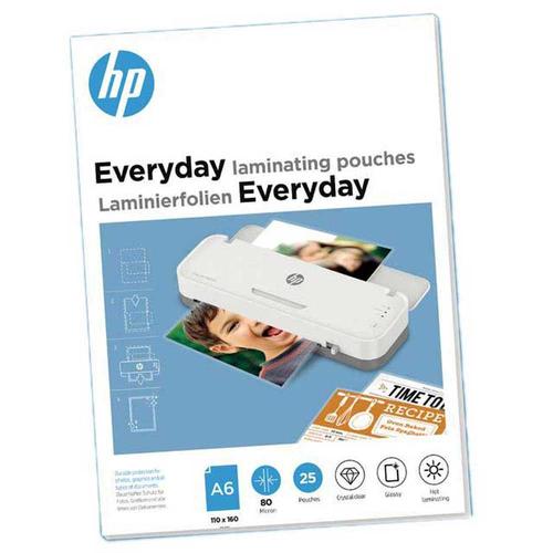 hp feuilles de laminage everyday a6 80 micron 25 unites