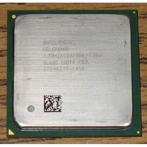 Intel Celeron 1.7 GHz ( 400 MHz ) - Socket 478 FC-PGA2 - L2 128 Ko - OEM