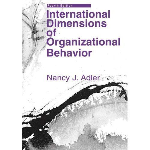 International Dimensions Of Organizational Behavior