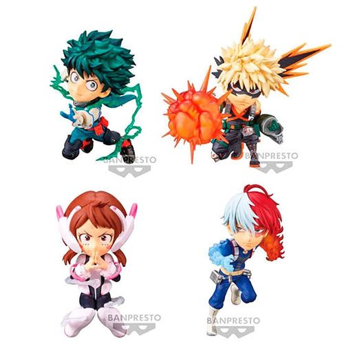Banpresto Figurine My Hero Academia World Collectable 12 Unites
