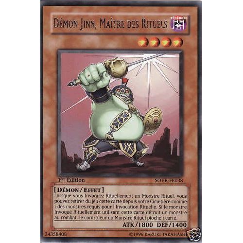 Démon Jinn, Maitre Des Rituels - Rare - Sovr-Fr038 - Vf
