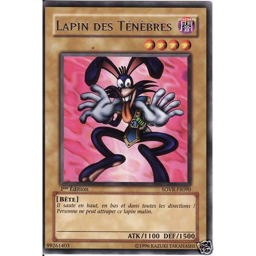 Lapin Des Tenebres Rare Sovr Fr090