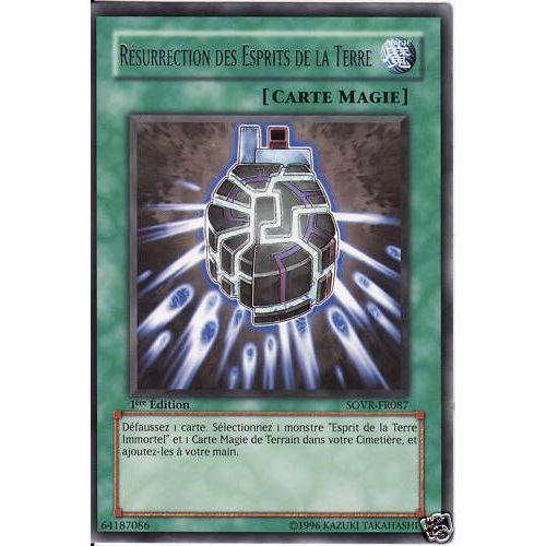 Resurrection Des Esprits De La Terre Rare Sovr Fr087