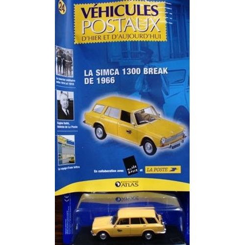 Vehicules Postaux N24 Simca 1300 Break 1966-Atlas