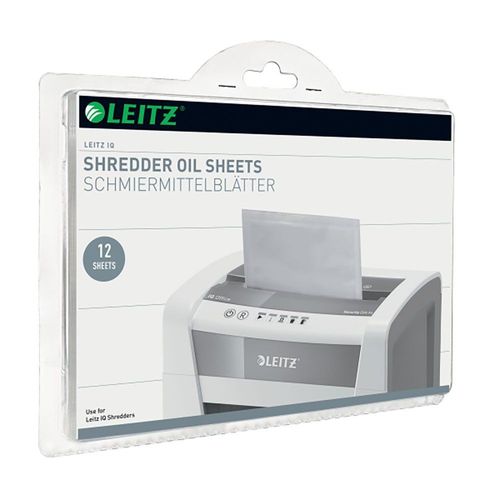 Leitz Papier Huile Pour Dechiqueteuses 80070000 12 Unites