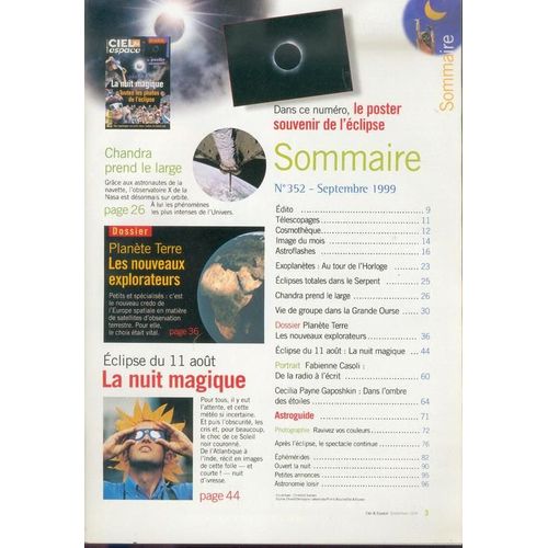 Ciel Et Espace N° 352 : La Nuit Magique