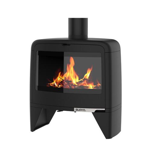 Poêle à bois PAUL 10KW en fonte - étanche - eco design