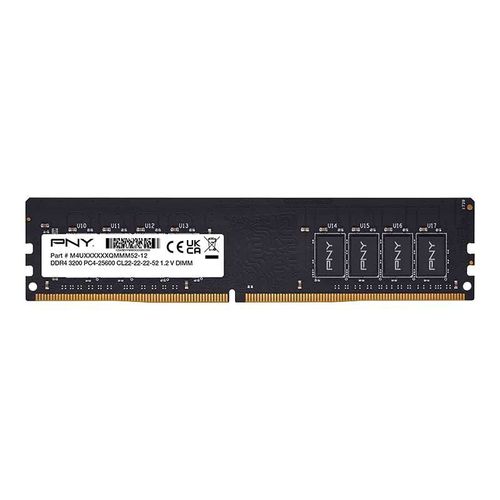 pny memoire ram md8gsd43200 tb 1x8gb ddr4 3200mhz